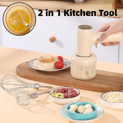 2 In 1 Electric Garlic Chopper